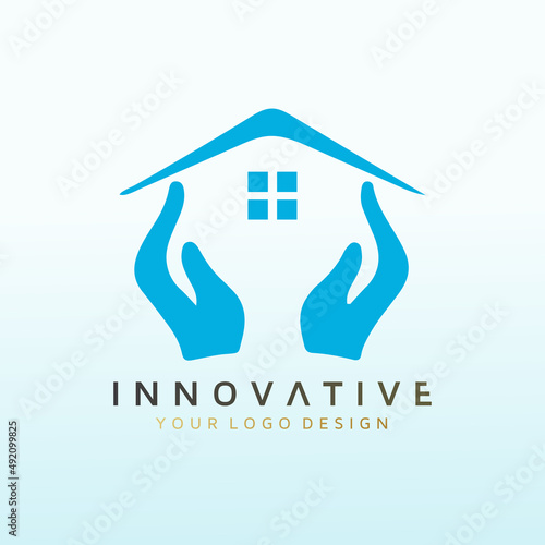Helping Hand Homes logo design