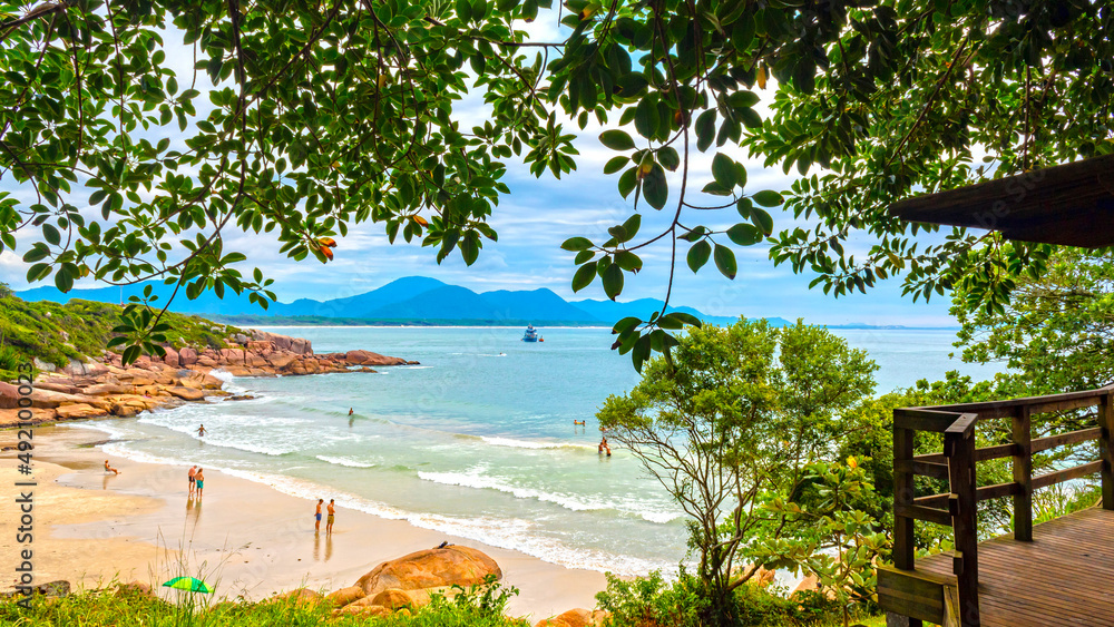 mirante da Prainha da Barra em Florianópolis , Florianopolis, Santa Catarina, Brasil mirante da Prainha da Barra em Florianópolis , Florianopolis, Santa Catarina, Brasil