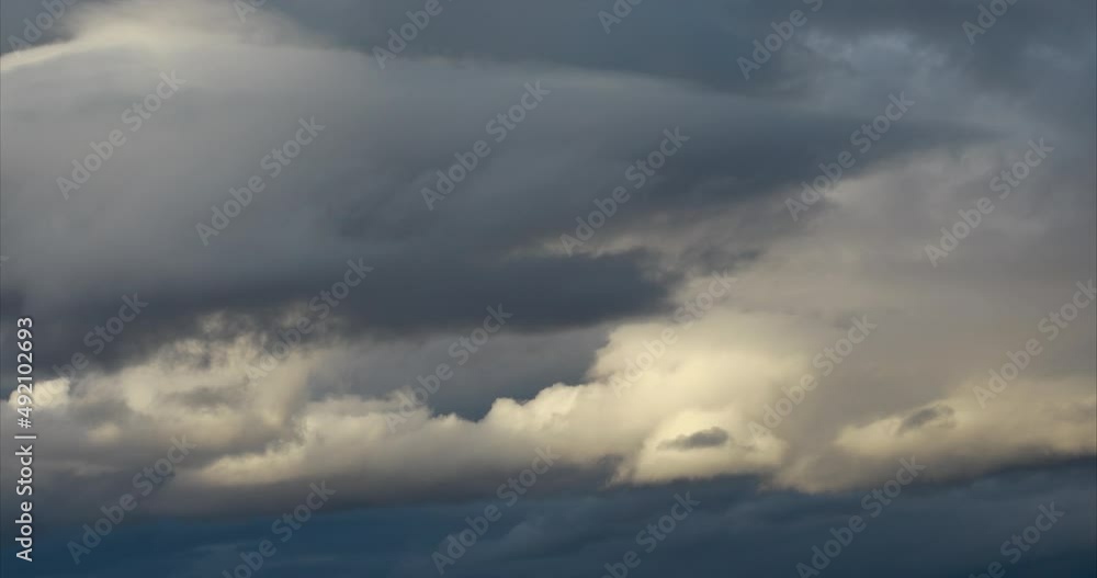 4K high beautiful cloud space weather beautiful blue sky glow clouds background Sky 4K clouds weather nature cloud 4k rolling puffy cloud