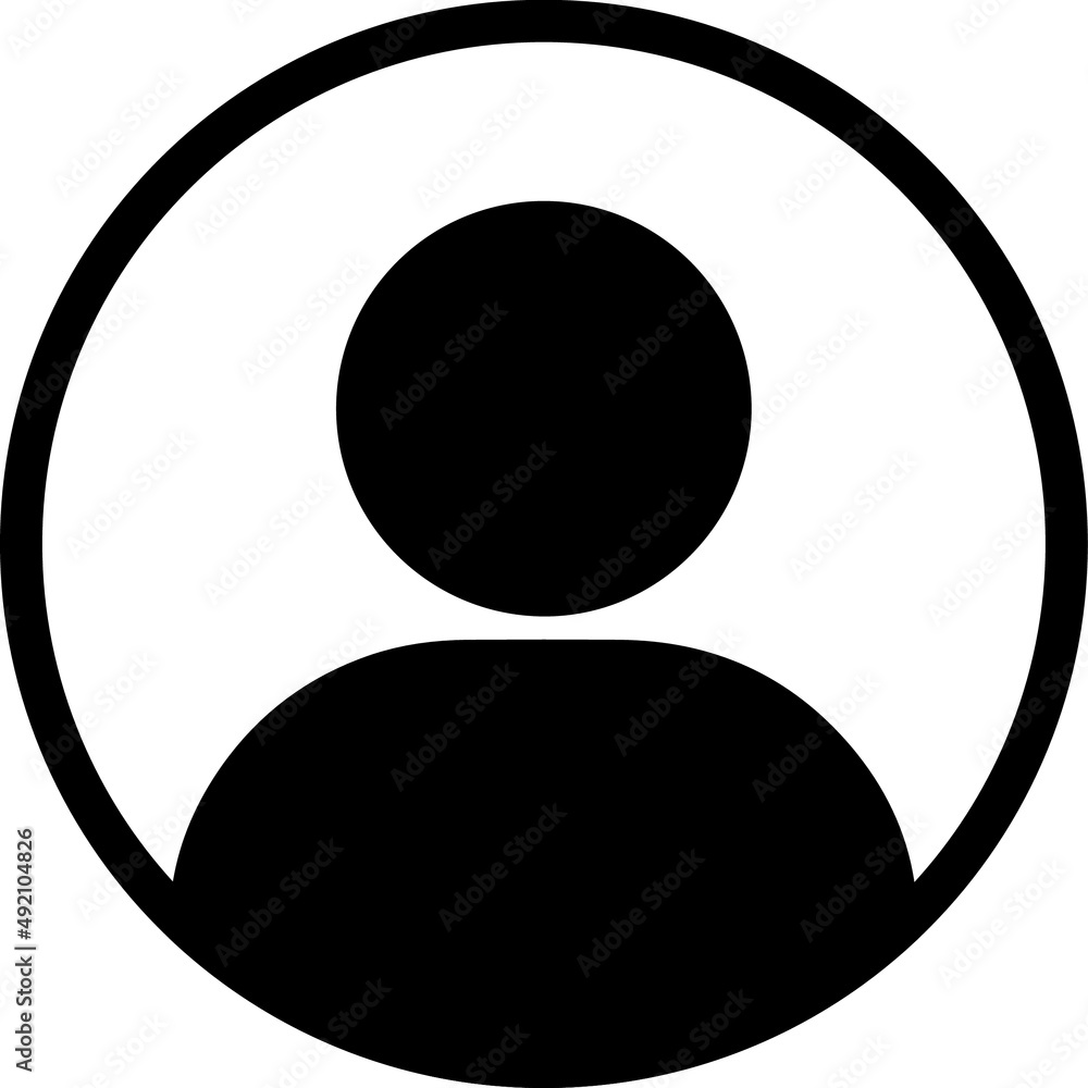 person icon. Client Symbol, Profile icon, Login Head Sign icon design. Monochrome icon. people icon design. User icon in flat style person icon. Client Symbol, Profile icon, Login Head Sign icon design. Monochrome icon. people icon design. User icon in flat style