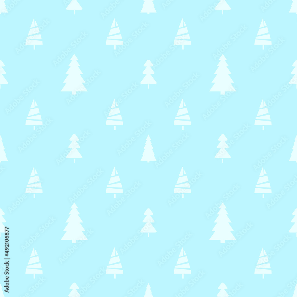 Seamless pattern with christmas trees. Abstract geometric wallpaper. Print for textiles, fabrics, polygraphy, posters. Greeting cards Seamless pattern with christmas trees. Abstract geometric wallpaper. Print for textiles, fabrics, polygraphy, posters. Greeting cards