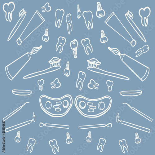 dentistry,dentist,dental treatment,teeth,prosthetics,dentist's medical instruments,tooth brushing brush,tooth brushing paste,dental shunt,dentist's print,doctor's print