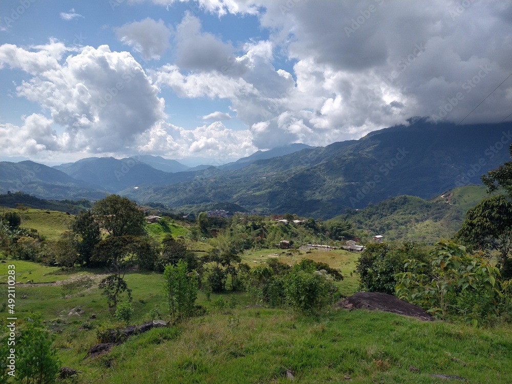 Obraz premium landscape with sky