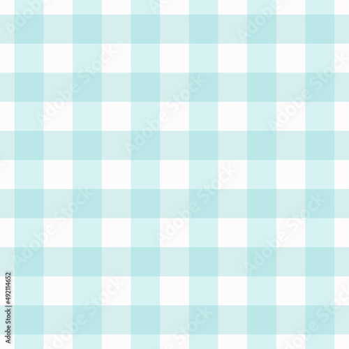 Plaid  seamless texture. Blue pattern in box. Checkered backgraund.