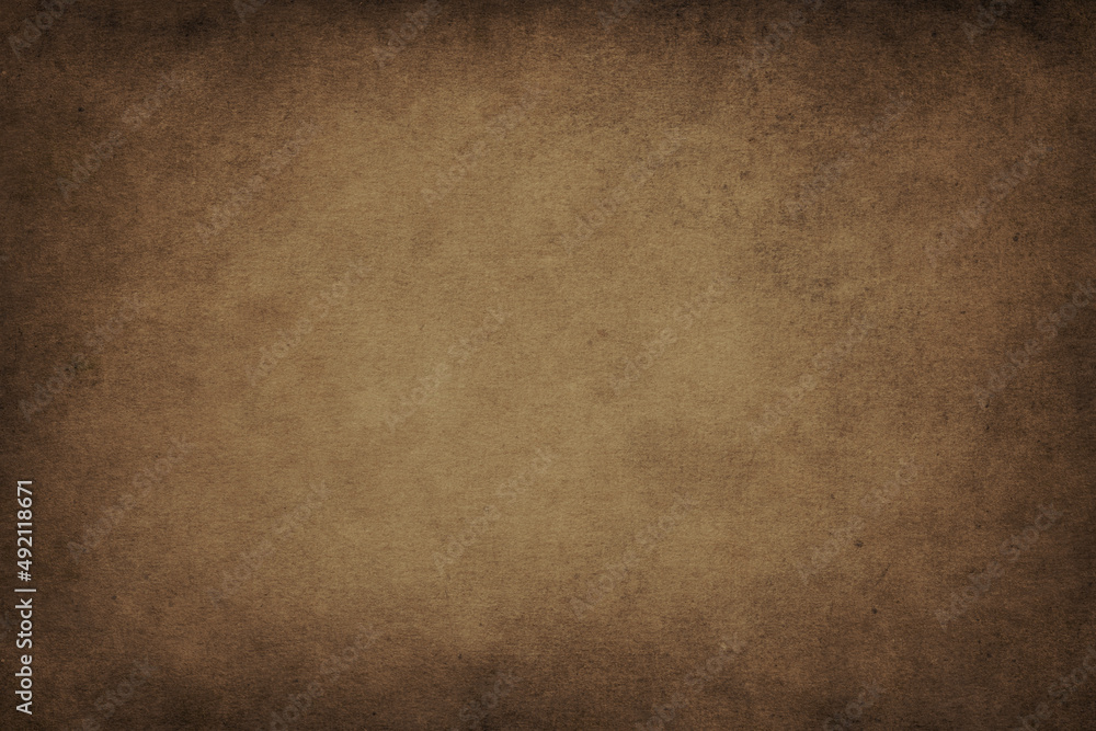 Old brown paper texture. Retro background