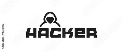 Hacker icon vector image