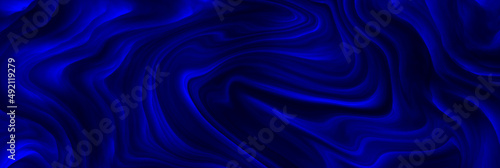 Beautiful abstract fantasy space. Fractal texture dark background. 3d illustration