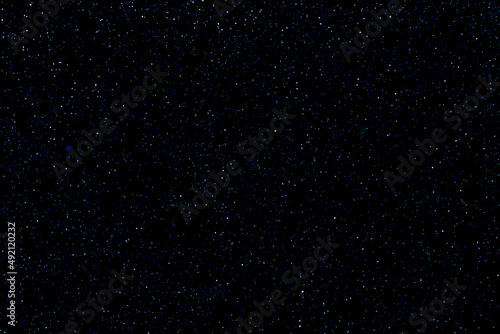 Stars in the night. Galaxy space background. 3D photo of night sky with stars. 