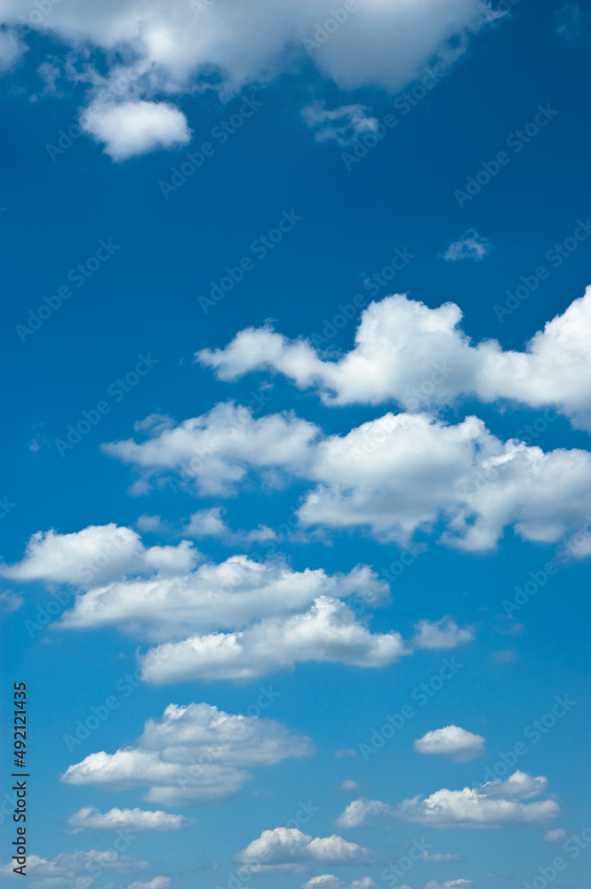 Fototapeta premium Beautiful summer clouds
