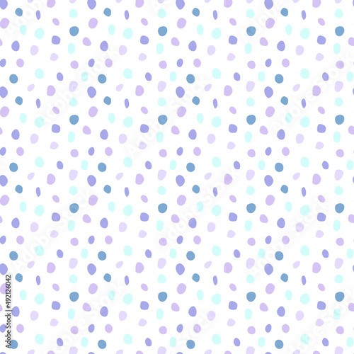 Retro line art seamless pattern on colorful backdrop.