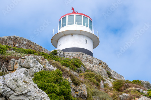 The lighthouse at Cape Point in South Africa
