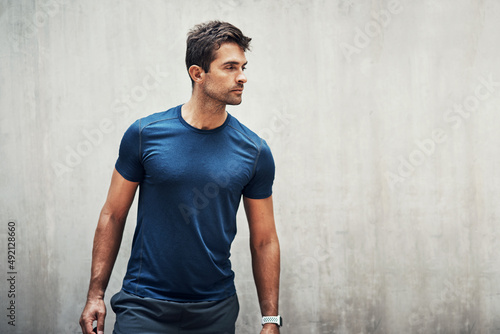 Slika na platnu Every workout leads to change