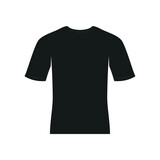T-Shirt Template, T-Shirt Mockup, Tee Shirt Vector, tshirt icon, Vector Illustration Background