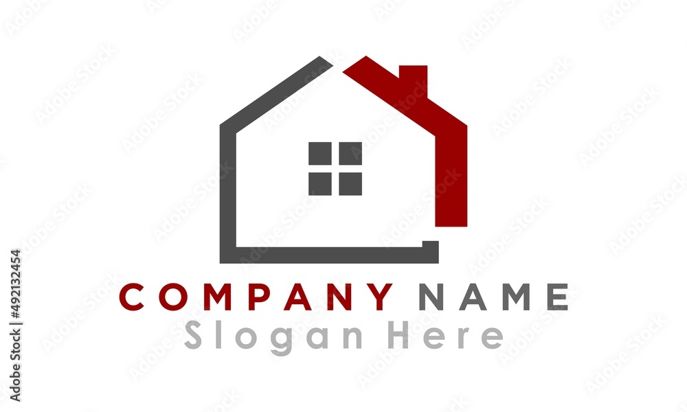 property home building design vector property home building design vector