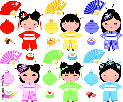 Kokeshi Dolls
