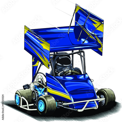 drag race isolated on white background for poster, t-shirt print, business element, social media content, blog, sticker, vlog, and card. vector illustration.