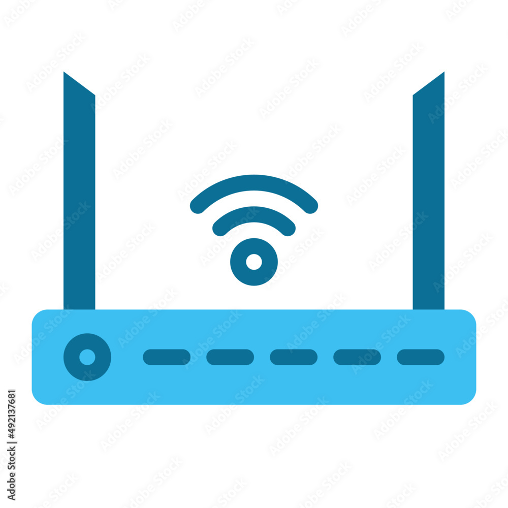 router network switch internet wireless iot smarthome icon router network switch internet wireless iot smarthome icon