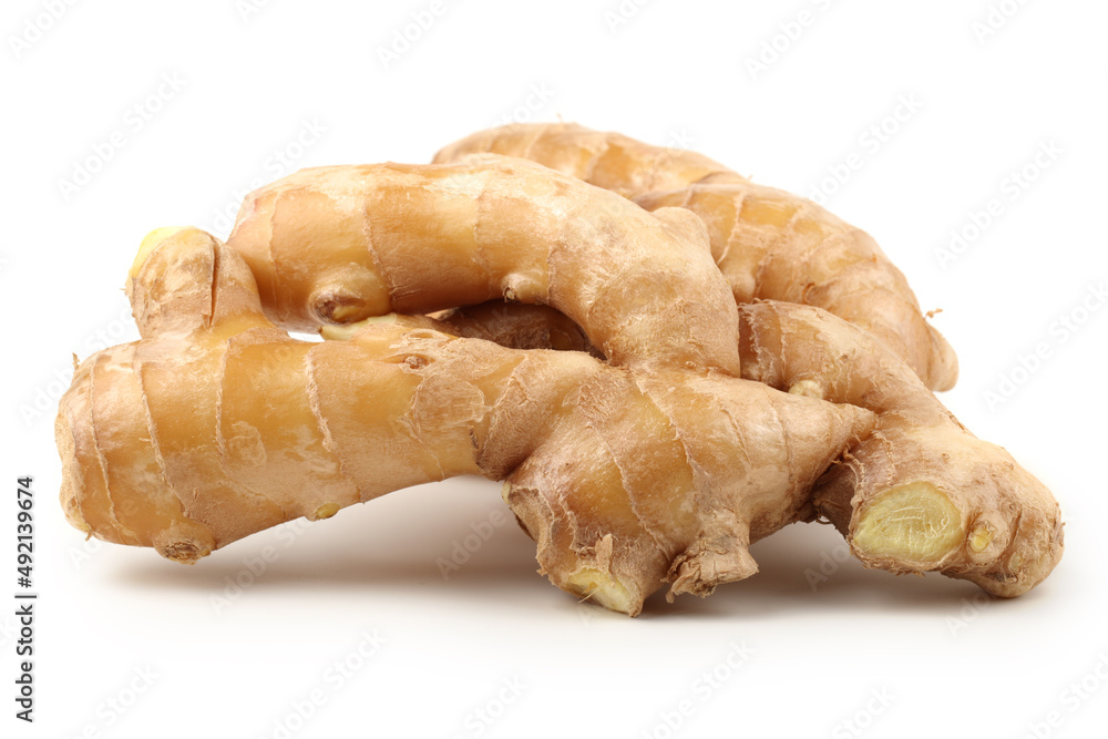 ginger isolated on white background ginger isolated on white background