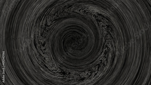 abstract black hole swirl cosmic dark background