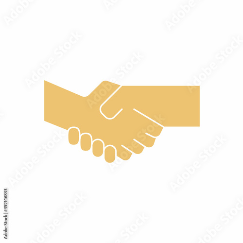 this is a shaking hands icon