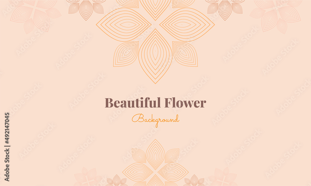 beautiful flower petals background