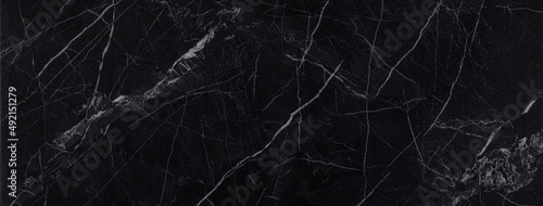 黒い大理石の背景テクスチャー © hanahal