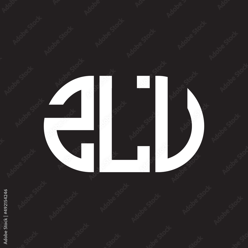 ZLV letter logo design. ZLV monogram initials letter logo concept. ZLV letter design in black background. ZLV letter logo design. ZLV monogram initials letter logo concept. ZLV letter design in black background.