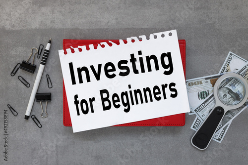 Obraz na plátně investing for beginnes