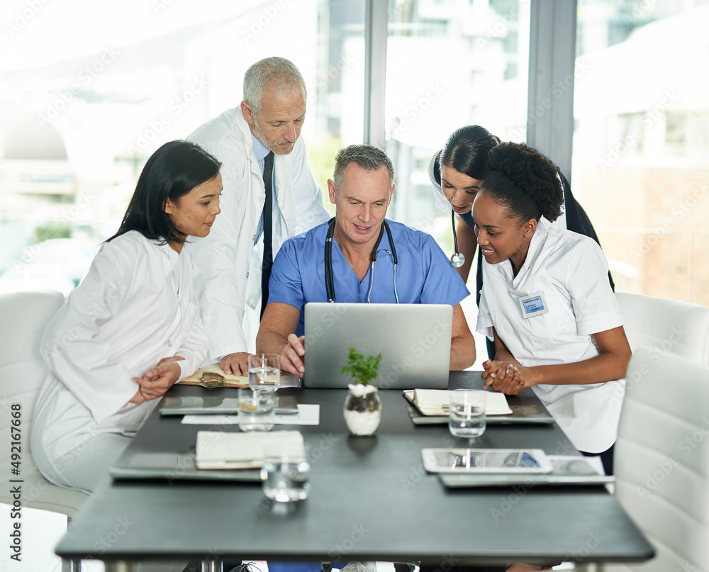 Your health is of the utmost importance. Shot of doctors in a hospital. Your health is of the utmost importance. Shot of doctors in a hospital.