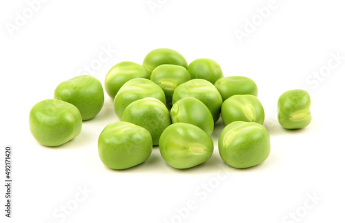 Wallpaper Mural Fresh peas on white background Torontodigital.ca