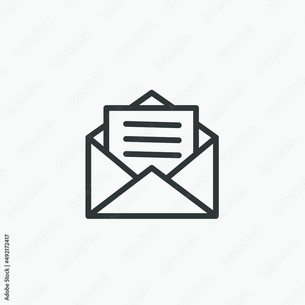letter, message, email, mail, mailbox icon vector isolated letter, message, email, mail, mailbox icon vector isolated