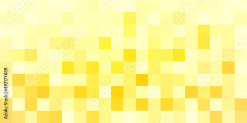 オレンジ色のタイルの背景　ベクター素材