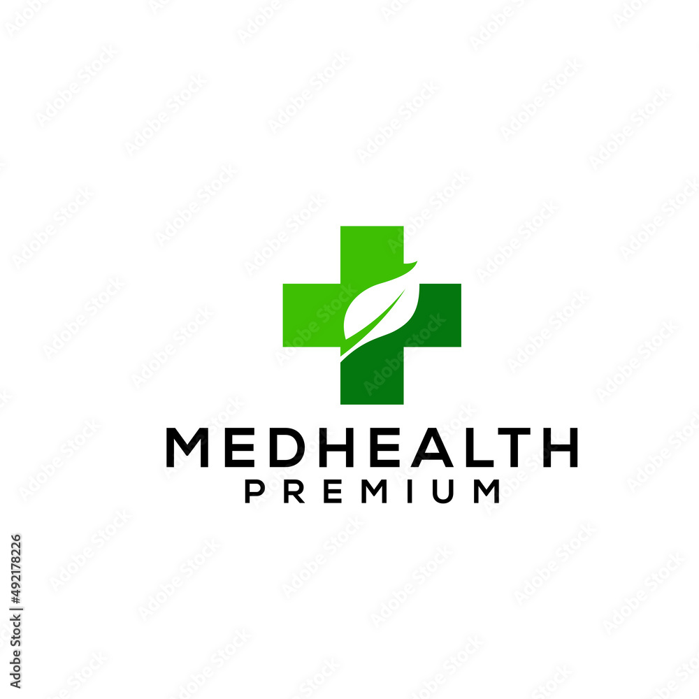 Green Health logo vector icon illustration design Premium Vector Green Health logo vector icon illustration design Premium Vector