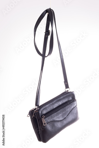 Black stylish modern women bag