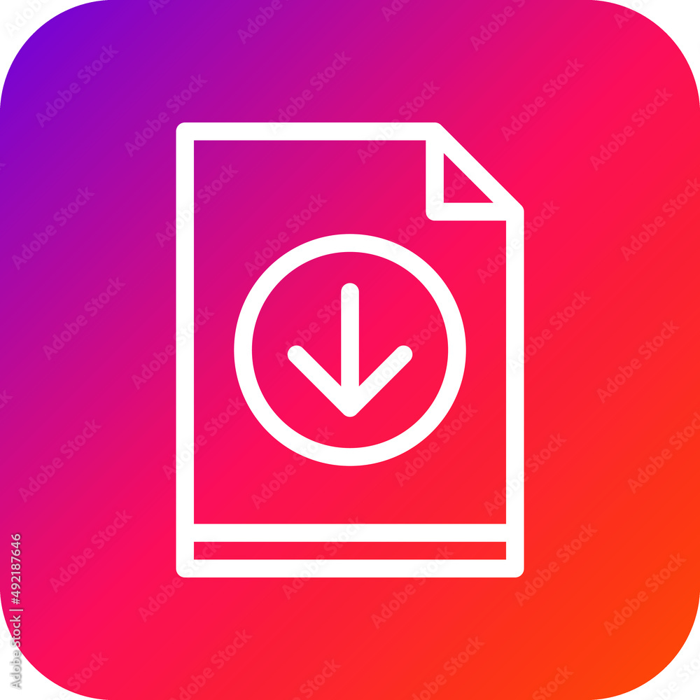 Download Vector Icon Design Illustration Download Vector Icon Design Illustration