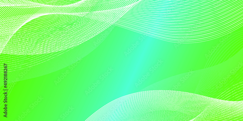 Green wave abstract background vector can be use cover, banner, wallpaper Green wave abstract background vector can be use cover, banner, wallpaper