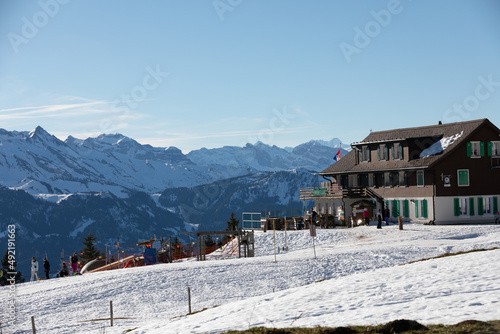 Berge im Winter