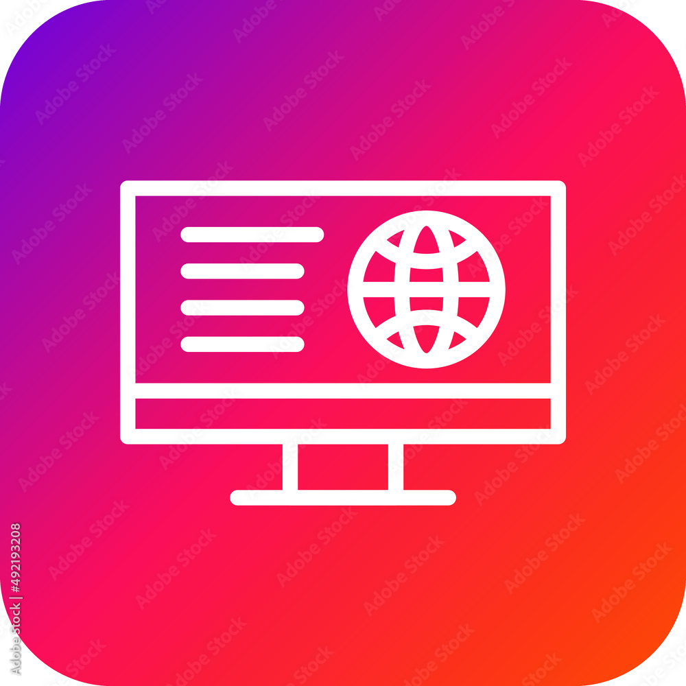 Online Business Vector Icon Design Illustration Online Business Vector Icon Design Illustration