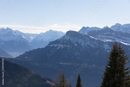 Berge im Winter
