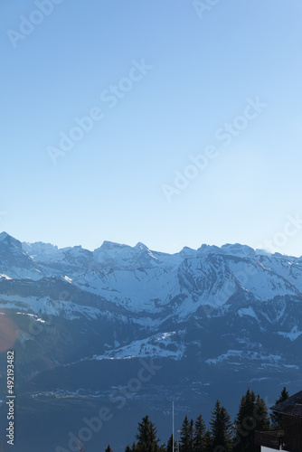 Ausblick Alpen
