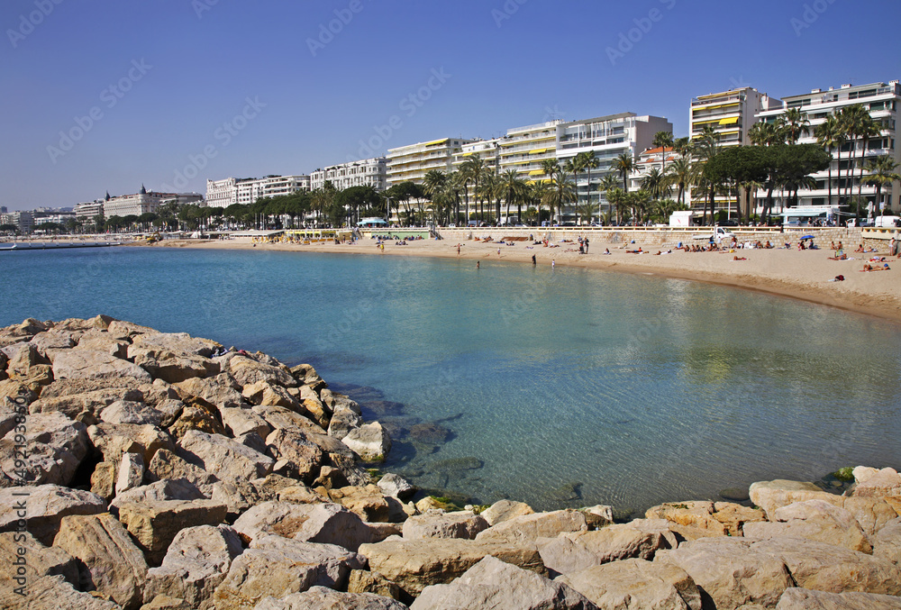 Fototapeta premium Panoramic view of Cannes. France