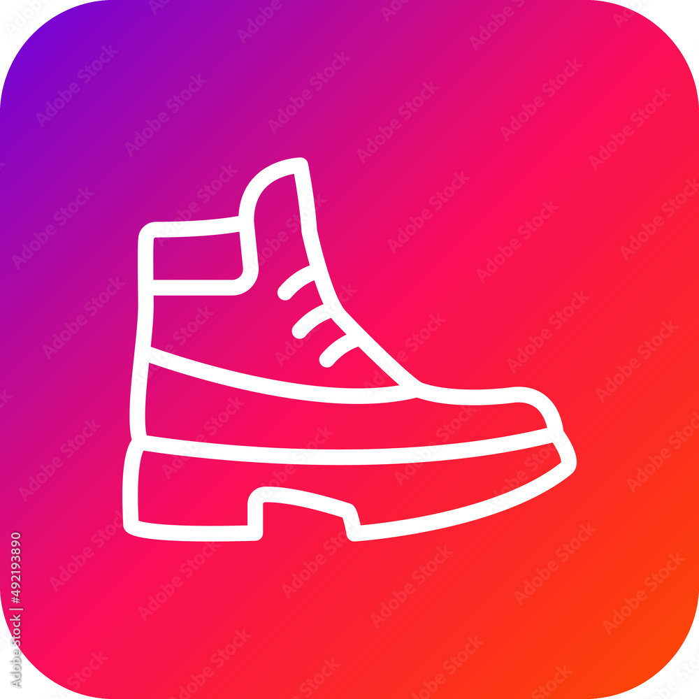 Boots Vector Icon Design Illustration