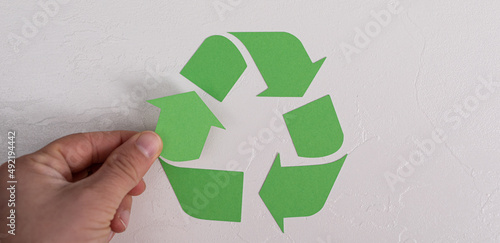 recycling modern grün