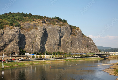 Marianska skala in Usti nad Labem. Czech Republic photo