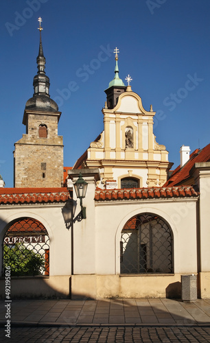 Church of Assumption of Virgin Mary in Plzen. Czech Republic