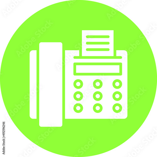 Fax Icon Style