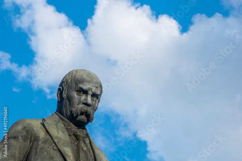 Monument to Taras Shevchenko in Kyiv photo