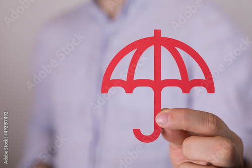 Regenschirm schutz