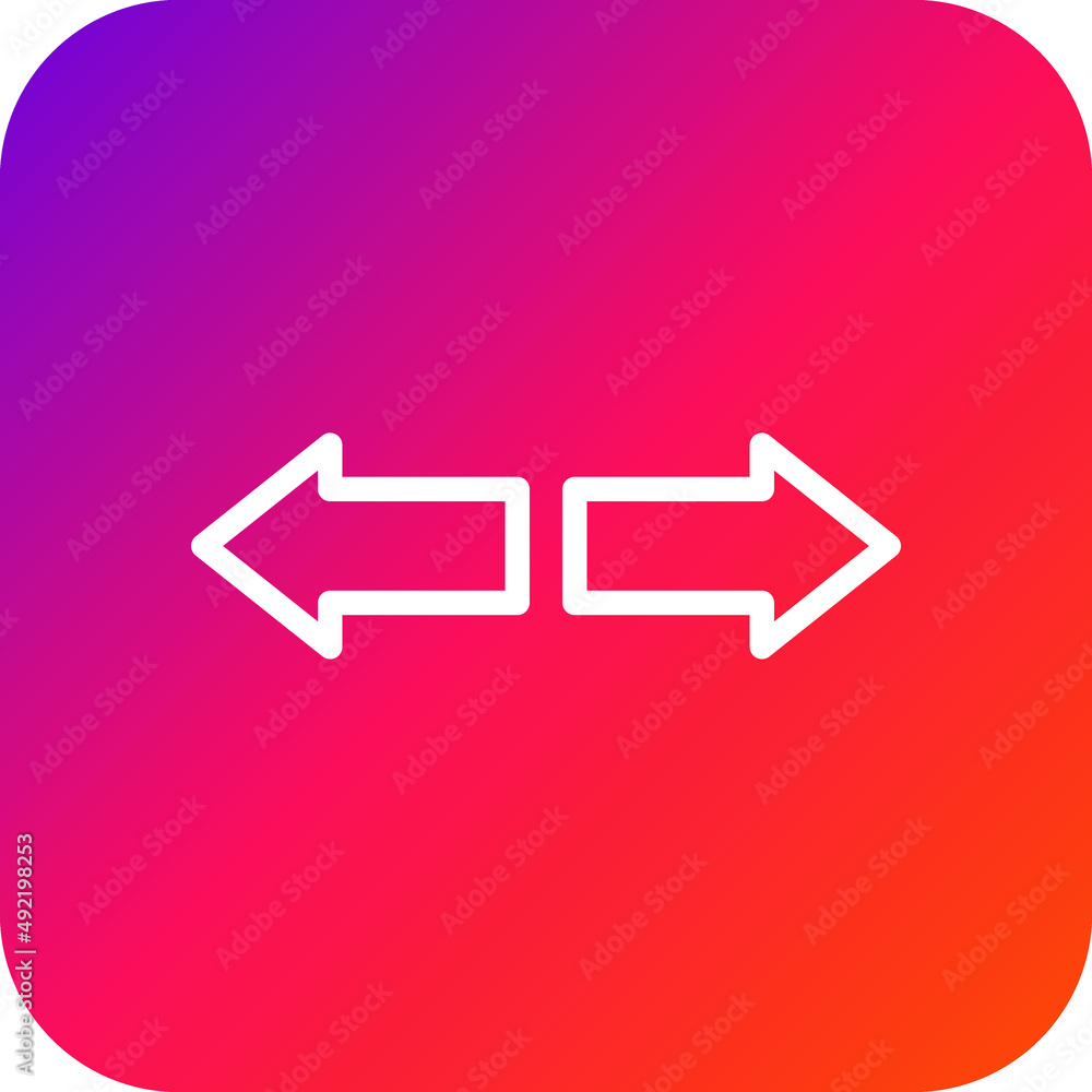 Left right Vector Icon Design Illustration Left right Vector Icon Design Illustration