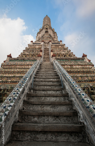 Arun Pagoda  Wat Arun  Thai Buddhism Temple and landmark in Bangkok  Thailand